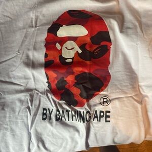 Bathing ape tee shirt never worn didn’t fit me